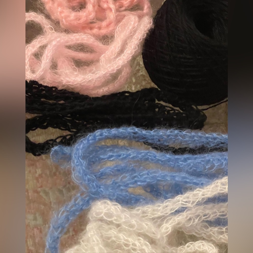 Crochet bows